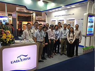Eaglerise participated in the 2018 Hongkong Lighting Fair (Autumn) with intelligent LED driver products.