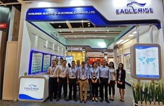 Eaglerise a montré la nouvelle série d'alimentation électrique intelligente à Hong Kong International Lighting Fair