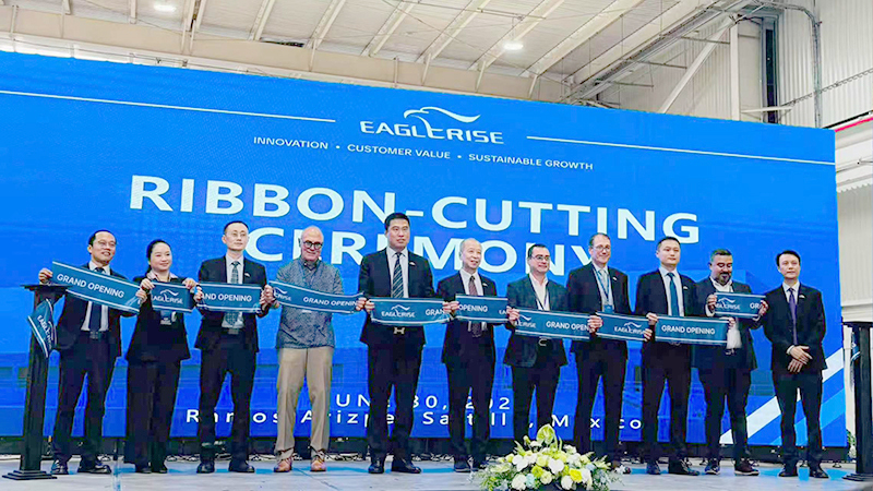 Grande inauguration de l'usine Eaglerise Mexico NET ELECTRIC